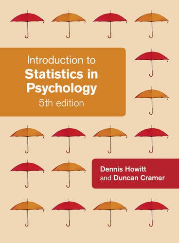 Introduction To Statistics In Psychology 5th Edition 5th Edition Dennis Howitt