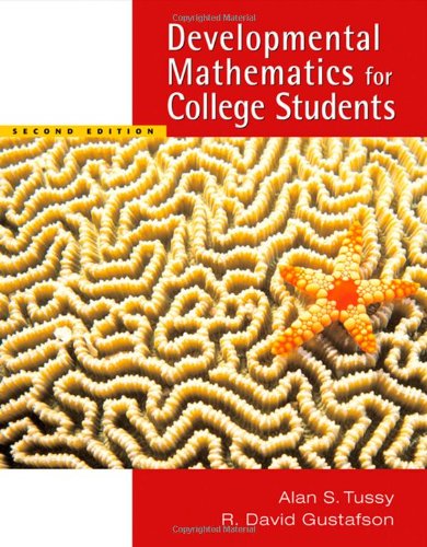 Developmental Mathematics For College Students 2nd Edition With Cdrom And Enhanced Ilrntm Tutorial Ilrntm Math Tutorial The Learning Equation Labs Student Resource Center Printed Access Card 2nd Alan S Tussy