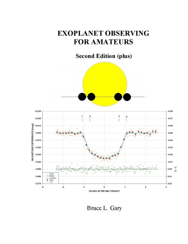 Exoplanet Observing For Amateurs 2nd Edition Bruce L Gary