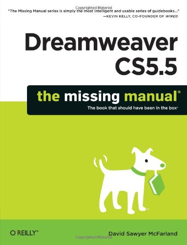 Dreamweaver Cs55 The Missing Manual 1st Edition David Sawyer Mcfarland