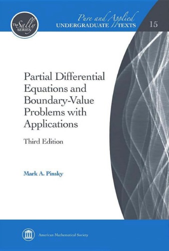 Partial Differential Equations And Boundaryvalue Problems With Applications 3rd Edition Mark A Pinsky