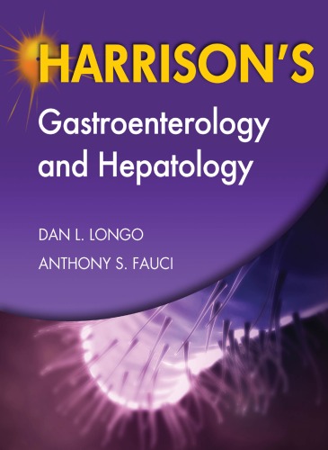 Harrisons Gastroenterology And Hepatology Dan Longo Anthony Fauci