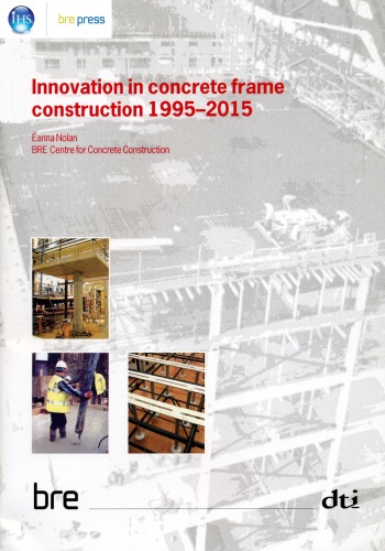 Innovation In Concrete Frame Construction 19952015 E Nolan