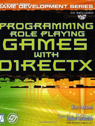 Programming Role Playing Games With Directx 1st Edition Jim Adams