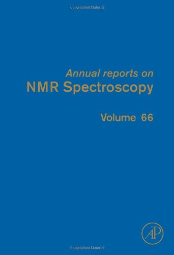 Annual Reports On Nmr Spectroscopy 66 1st Edition Graham A Webb Eds