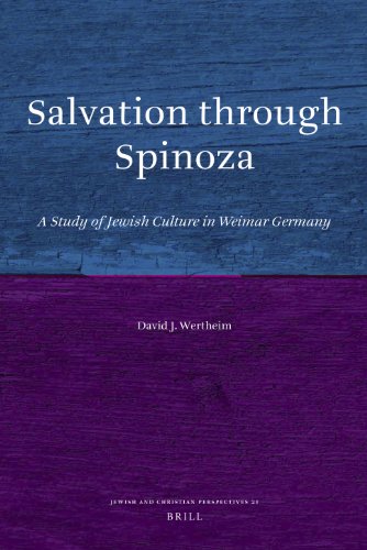 Salvation Through Spinoza Jewish And Christian Perspectives David J Wertheim