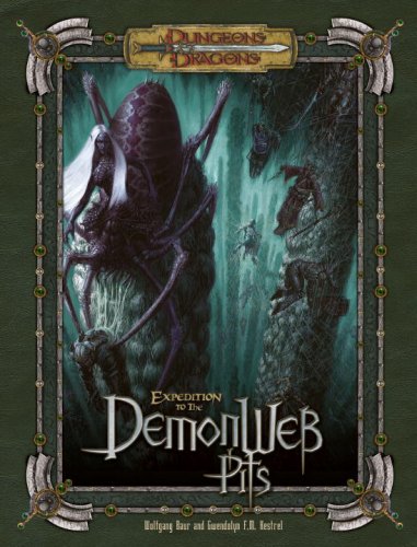 Expedition To The Demonweb Pits Dungeons Dragons D20 35 Fantasy Roleplaying Wolfgang Baur