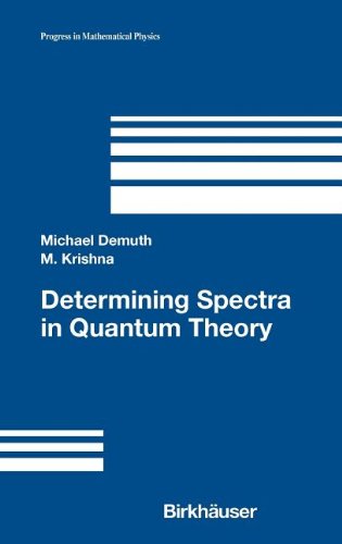 Determining Spectra In Quantum Theory 1st Edition Michael Demuth