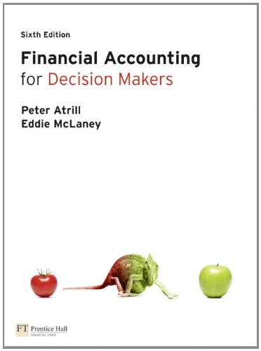 Financial Accounting For Decision Makers 6th Edition 6th Revised Edition Peter Atrill