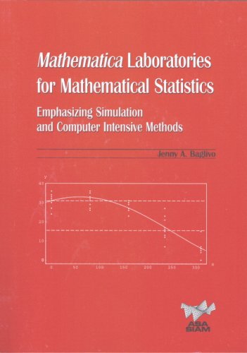 Mathematica Laboratories For Mathematical Statistics Emphasizing Simulation And Computer Intensive Methods Asasiam Series On Statistics And Applied Probability Jenny A Baglivo