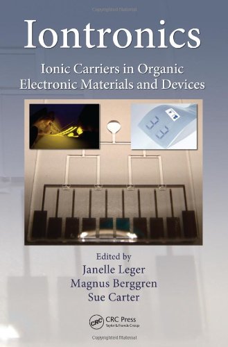 Iontronics Ionic Carriers In Organic Electronic Materials And Devices 1st Edition Janelle Leger