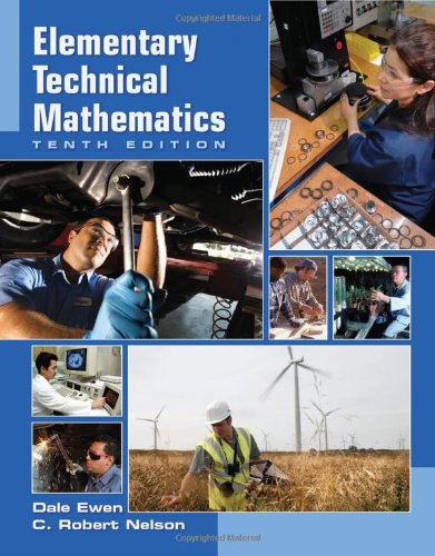 Elementary Technical Mathematics 10th Edition 10th Edition Dale Ewen