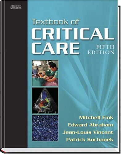 Textbook Of Critical Care Shoemaker Fifth Mitchell P Fink