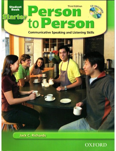 Person To Person Coummunicative Speaking And Listening Skills Starter Student Book Jack C Richards