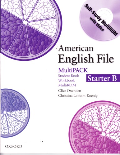 American English File Starter Student Book Work Book Multipack B Oxenden