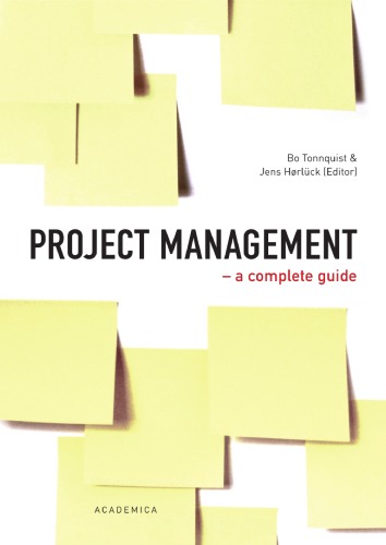 Project Management A Complete Guide 1st Bo Tonnquist