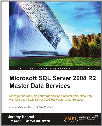 Microsoft Sql Server 2008 R2 Master Data Services Jeremy Kashel