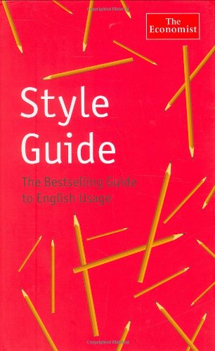 The Economist Style Guide 9th Edition 9th The Economist