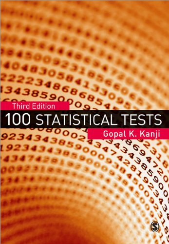 100 Statistical Tests 3rd Gopal K Kanji