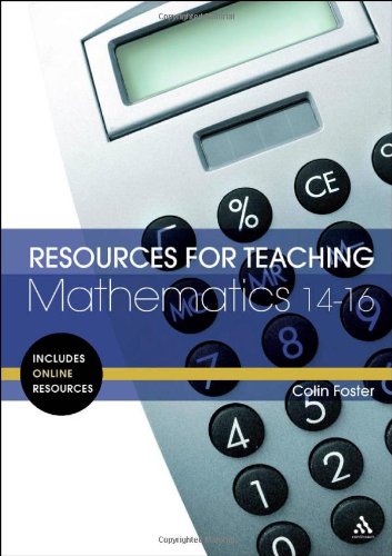 Resources For Teaching Mathematics 1416 Pappsc Colin Foster