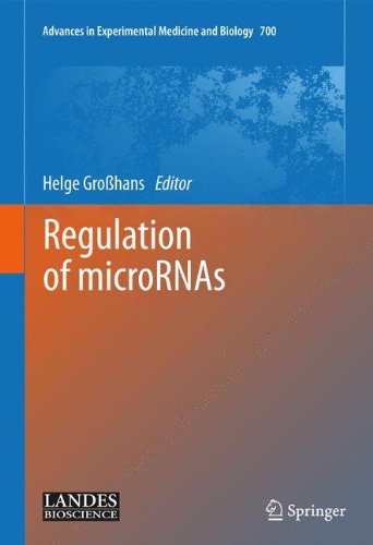 Regulation Of Micrornas 1st Edition René F Ketting Auth