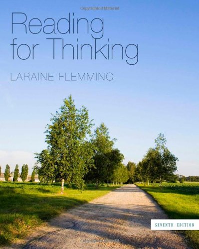 Reading For Thinking Seventh Edition 7th Edition Laraine E Flemming