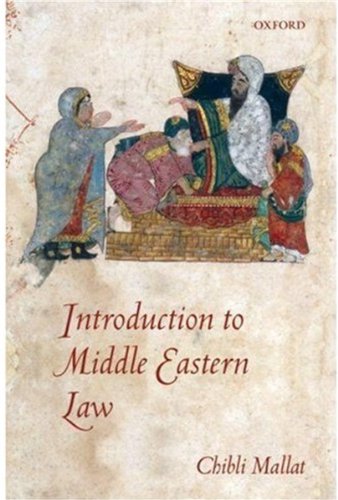 Introduction To Middle Eastern Law Chibli Mallat