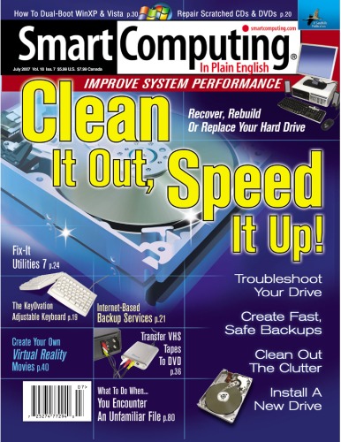 Smart Computing July 2007 Volume 18 Issue 7 Sandhills Publishing Company
