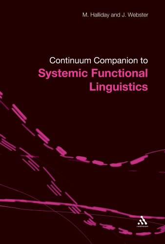 Continuum Companion To Systemic Functional Linguistics 1st Edition M Ak Halliday