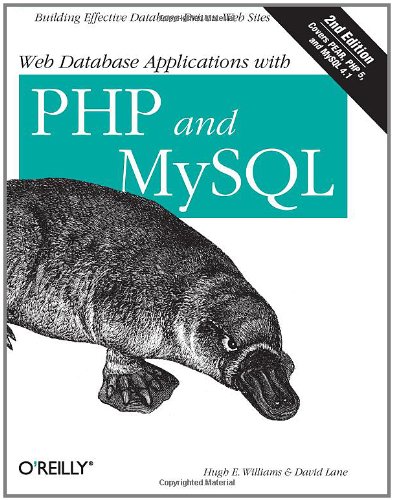 Web Database Applications With Php Mysql 2nd Edition 2nd Edition Hugh E Williams