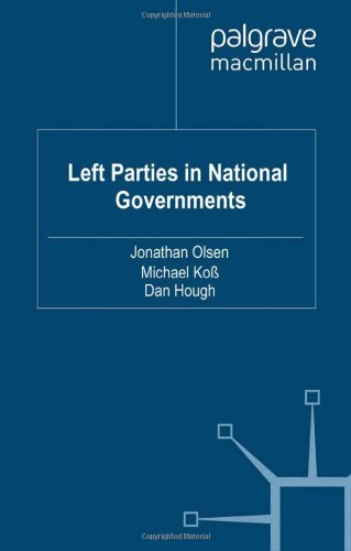 Left Parties In National Governments Jonathan Olsen Michael Koss