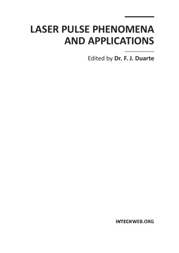 Laser Pulse Phenomena And Applications Dr F J Duarte