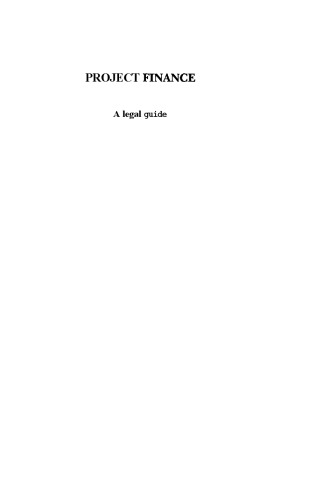 Project Finance A Legal Guide 2nd Graham D Vinter