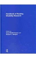 Handbook Of Reading Disability Research Anne Mcgillfranzen Richard L Allington