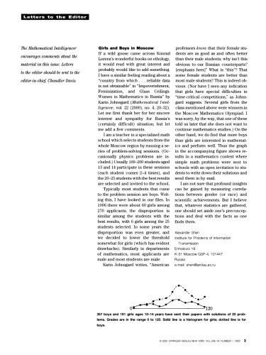 The Mathematical Intelligencer Volume 24 Issue 1 Ml Senechal