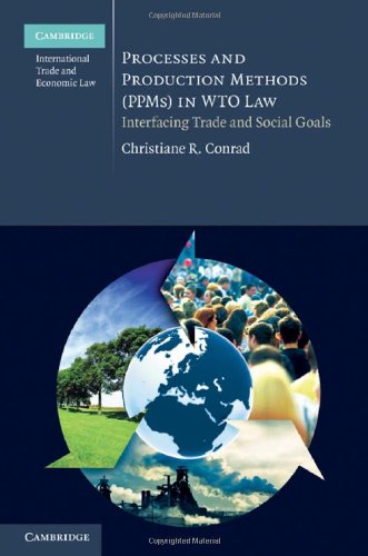 Processes And Production Methods Ppms In Wto Law Interfacing Trade And Social Goals 1st Edition Christiane R Conrad