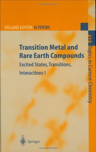 Transition Metal And Rare Earth Compounds Excited States Transitions Interactions I 1st Edition Kevin L Bray Auth