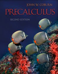 Precalculus 2nd Edition 2nd John W Coburn