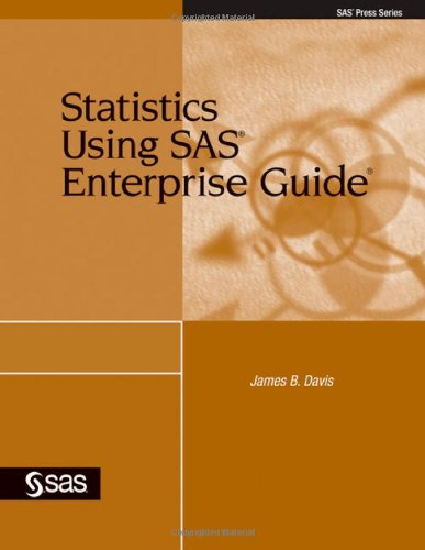 Statistics Using Sas Enterprise Guide James B Davis