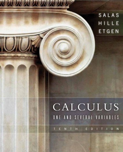 Calculus One And Several Variables 10th Edition 10th Saturnino L Salas
