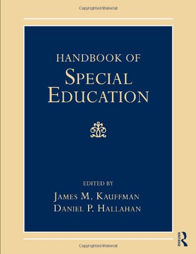 Handbook Of Special Education James M Kauffman Daniel P Hallahan