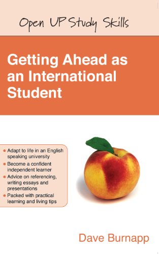 Getting Ahead As An International Student Open Up Study Skills 1st Edition Dave Burnapp