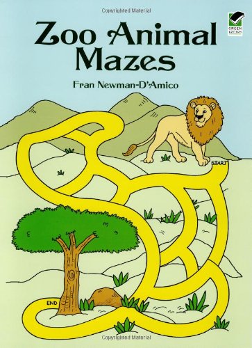 Zoo Animal Mazes Fran Newmandamico