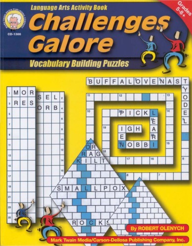 Challenges Galore Vocabulary Building Puzzles Bob Olenych