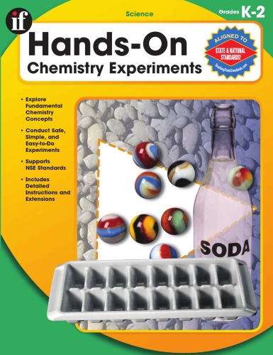 Handson Chemistry Experiments Grades K2 Wendi Silvano School Specialty Publishing