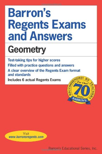 Barrons Regents Exams And Answers Geometry Lawrence S Leff Ms