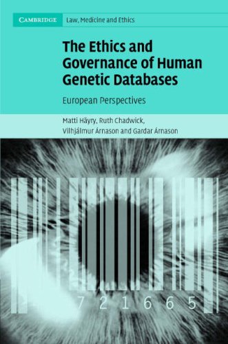 The Ethics And Governance Of Human Genetic Databases European Perspectives Matti Hyry