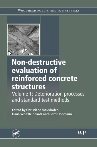 Nondestructive Evaluation Of Reinforced Concrete Structures Volume 1 Deterioration Processes And Standard Test Christiane Maierhofer