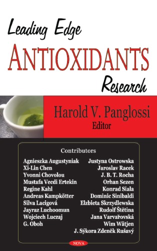 Leading Edge Antioxidants Research Harold V Panglossi