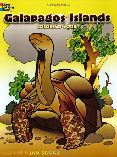 Galapagos Islands Coloring Book Jan Sovak